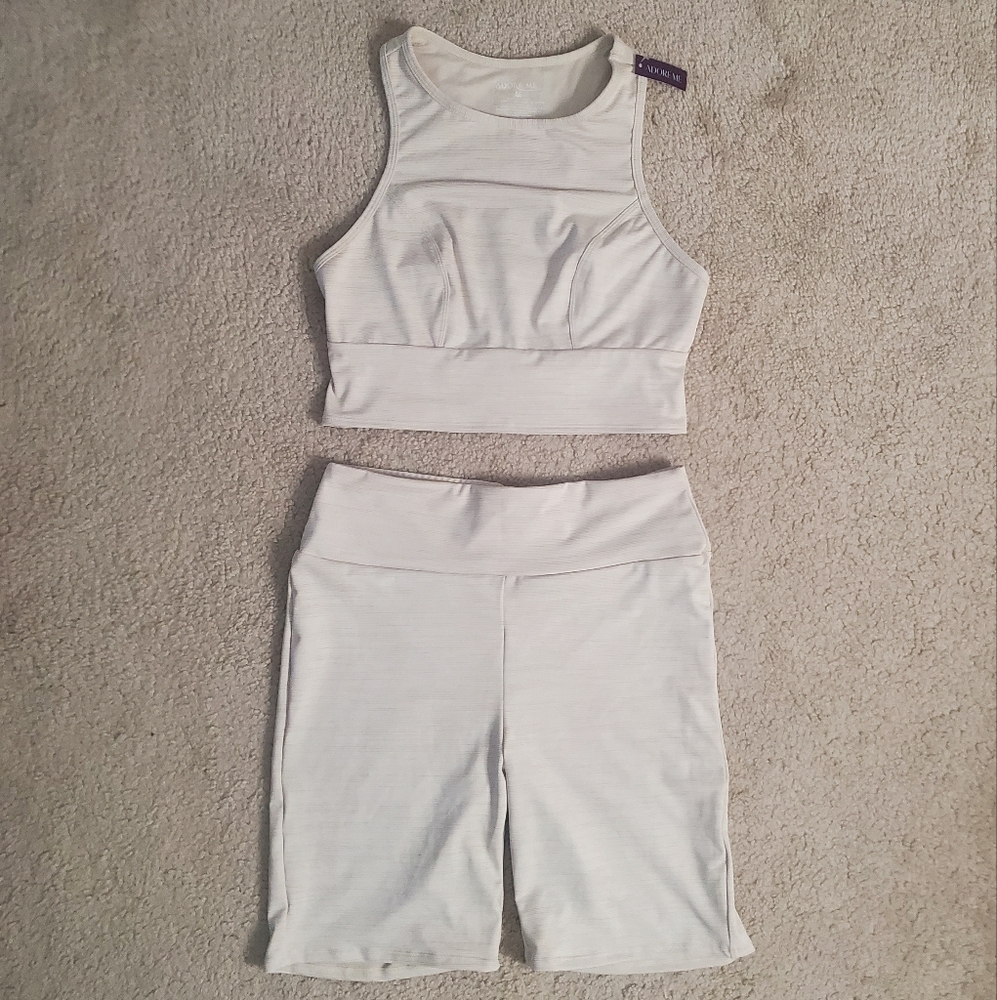 Adore Me Tank & Shorts Set (Medium)